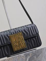 DIOR | Miss Flap Bag Black Quilted Miss Dior Allover Calfskin - 2