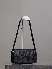 DIOR | Miss Flap Bag Black Quilted Miss Dior Allover Calfskin - 4