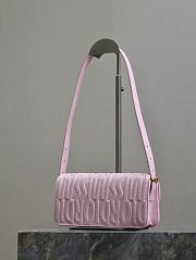 DIOR | Miss Flap Bag Pale Pink Quilted Miss Dior Allover Calfskin - 5