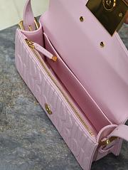 DIOR | Miss Flap Bag Pale Pink Quilted Miss Dior Allover Calfskin - 4