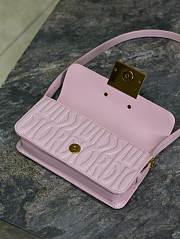 DIOR | Miss Flap Bag Pale Pink Quilted Miss Dior Allover Calfskin - 2