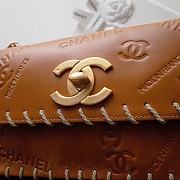 CHANEL | Timeless Jumbo Saddle Natural  - 5