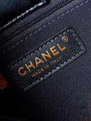 CHANEL | Mirror Hobo Denim Bag Genuine Leather Quilted Crossbody  - 2