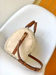 LOUIS VUITTON | Ski Speedy Bandoulière 25 Cream/Brown M23468 - 5