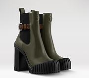 LOUIS VUITTON | Ruby Ankle Boot Khaki Green 1ADAPF - 1