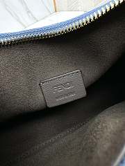 FENDI | Mini Fendessence Light blue FF denim fabric mini bag - 3