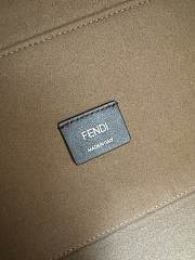 FENDI | Fendi Sunshine FF Jacquard Medium Top Handle Bag  - 3