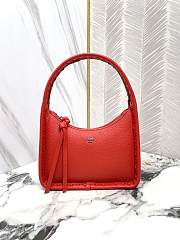 FENDI | Mini Fendessence Small red Selleria bag with 264 hand-sewn topstitches - 1