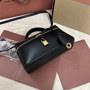 LORO PIANA | Extra Bag L27 Smooth Calfskin In Black - 4