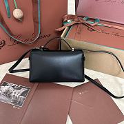 LORO PIANA | Extra Bag L27 Smooth Calfskin In Black - 2