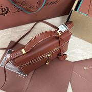 LORO PIANA | Extra Bag L27 Smooth Calfskin In Deep Kummel - 6