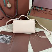 LORO PIANA | Extra Bag L27 Smooth Calfskin In Light Pink - 3