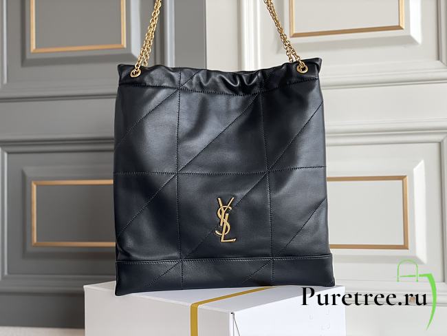 YSL | Jamie 4.3 pochon de piel de cordero otras variaciones black - 1