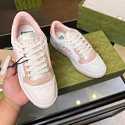 GUCCI | Mac80 ‎Off White and Pink leather - 4