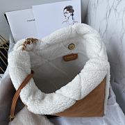 CHANEL | 22B Plush Suede Shopper Tote Bag  - 5