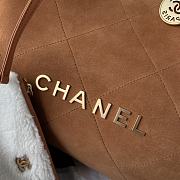 CHANEL | 22B Plush Suede Shopper Tote Bag  - 2