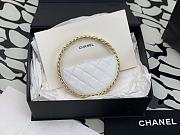 CHANEL | 23K Hula Hoop Bag In White - 3