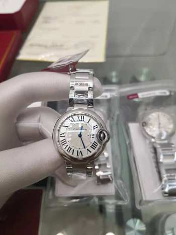 CARTIER | Ballon Bleu Steel Women's Watch 