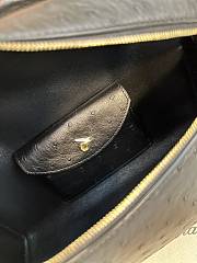 LORO PIANA | Extra bag 27 Ostrich in black color - 6