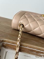 CHANEL | Diana quilted shoulder bag in beige - 2