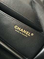 CHANEL | 19A Crocodile Embossed Black Jeweled Scarab Clutch Bag - 5