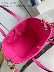 LOUIS VUITTON | New Reversible Neverfull Bandoulière Inside Out BB Rose Pondichery - 4