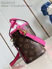 LOUIS VUITTON | New Reversible Neverfull Bandoulière Inside Out BB Rose Pondichery - 2