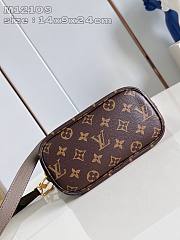 LOUIS VUITTON | New Reversible Neverfull Bandoulière Inside Out BB Dark fango - 2