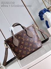 LOUIS VUITTON | New Reversible Neverfull Bandoulière Inside Out BB Dark fango - 5