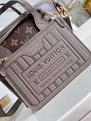 LOUIS VUITTON | New Reversible Neverfull Bandoulière Inside Out BB Dark fango - 4