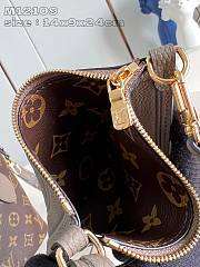 LOUIS VUITTON | New Reversible Neverfull Bandoulière Inside Out BB Dark fango - 6