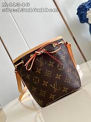 LOUIS VUITTON | Nano Noe Canvas Brown M41346  - 1