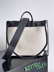 BOTTEGA VENETA | Large Andiamo Backpack in Natural/black - 2