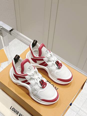 LOUIS VUITTON | Archlight Sports Shoes Rabbit In Red Color