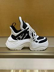 LOUIS VUITTON | Archlight 2.0 Platform Sneaker Black White  - 4