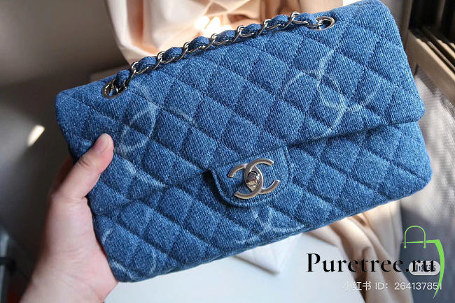 CHANEL | Classic Flap Bag Denim 25 cm - 1