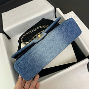 CHANEL | Denim Classis Bag Size 20 cm - 5