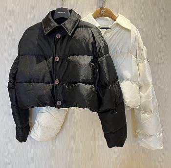 LOUIS VUITTON | Monogram Jacket In Black/White Color