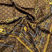 LOUIS VUITTON | Scarf In Silk - 4