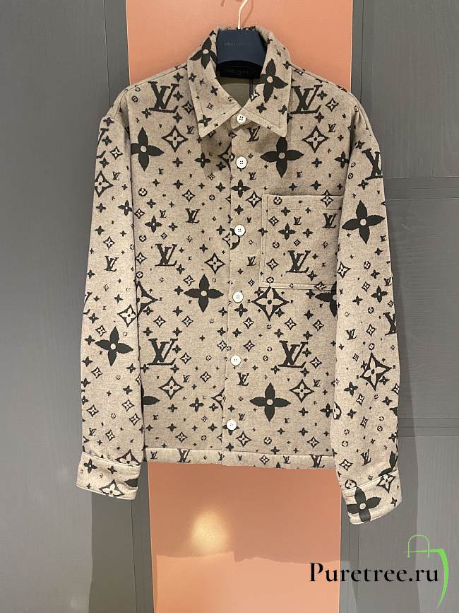 LOUIS VUITTON | Monogram Loose Fit Shirt  - 1