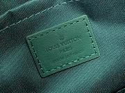 LOUIS VUITTON | Keepall Bandoulière 25 Material Monogram Heritage Canvas Green - 2