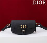 DIOR | Bobby East-West Bag Black Grained Calfskin - 1