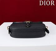 DIOR | Bobby East-West Bag Black Grained Calfskin - 6