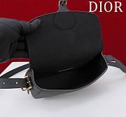 DIOR | Bobby East-West Bag Black Grained Calfskin - 4