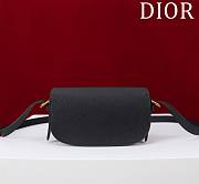 DIOR | Bobby East-West Bag Black Grained Calfskin - 3