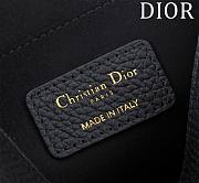 DIOR | Bobby East-West Bag Black Grained Calfskin - 2