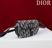 DIOR | Bobby East-West Bag Blue Dior Oblique Jacquard - 6