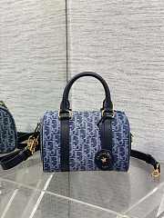 DIOR | Groove 20 Bag Blue Denim Dior Oblique Jacquard - 1