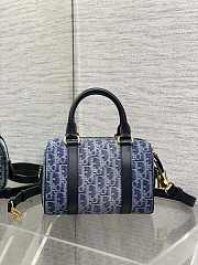 DIOR | Groove 20 Bag Blue Denim Dior Oblique Jacquard - 2