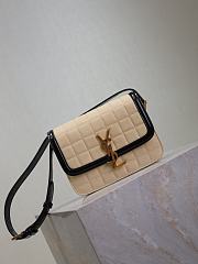 YSL | Solferino Small Satchel In Box Beige Color - 3